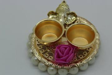 Ganesha Haldi Kumkum Holder ,  diwali gift, festive gift , return gift for pooja , wedding party gift , Birthday return gift| , indian gift