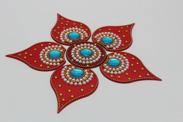 rangoli decor/floor decorations/ indian Diwali pooja navratri/pongal decoratio / holi decoration/ Eid Ramadan decoration/ Ramadan decoration