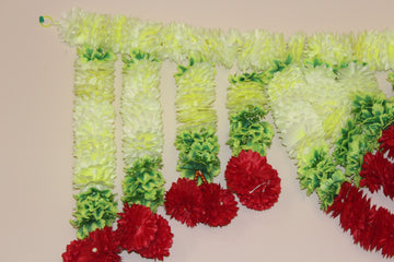 flower toran for door hanging, flower garland, door haging, wedding decoration, artificial plastic flower toran, diwali decoration