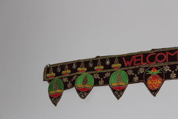 Arihant Creations -  Toran Door Hanging, Diwali decoration ,Door Valance, Toran, Latkan decor, Festival decor , decorative with parrot