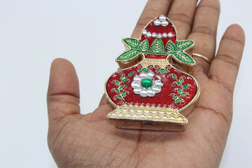 25 pieces - kalash haldi kumkum dan (box) ,  Pooja return gifts, Diwali gift , bulk return gift , indian return gift