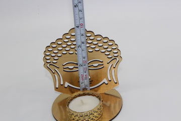 Gautam Buddha shadow diya, Buddha candle holder tealight stand, Indian return gift, housewarming favor, Diwali gift, puja gift, Indian favor