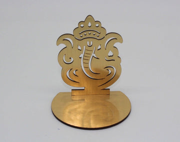 Shadow diya - wooden Ganesha shadow diya| return gifts | Tealight candle holder | diwali decoration | Arihant Creations