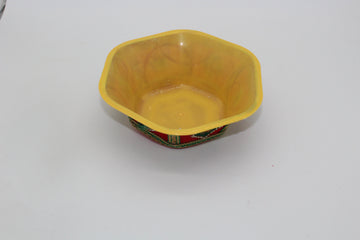 Indian Wedding Haldi bowl , Pithi Decorative bowl, Haldi Ceremony Decoration, Tel Baan Ritual Oil Bowl P, Table Centerpiece, wedding bowl