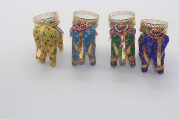 Elephant Candle Holder, Diwali Decoration, Indian Pakistani Wedding Favor, Mehndi Favor, Navrathri Decor, Diwali Diya, Diwali Gift