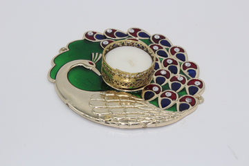 20 pieces-peacock candle holder | tealight candle holder | return gift | diwali gift | diwali pooja | Arihant Creations