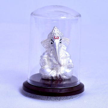 Ganesha statue for  car dashboard idols, good luck gift, Ganpati murti with plastic cover, Ganesha for car dashboard, Navratri return gift