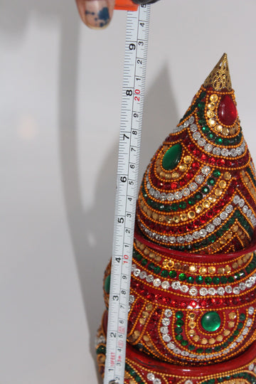 Artificial Mangal Kalash ,nariyal , mangal nariyal kalash set , wedding decor , pooja kalash , temple , gujarati wedding items ,baby shower