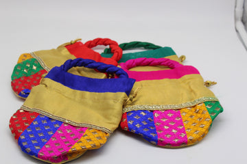 Small postal bag, pouches for gifts,  Indian Potli Bag, | small Diwali gift, Return Gift Packing,  Marriage gift,  Indian return gift