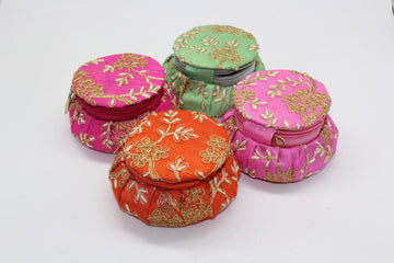 Indian Handmade Matki, Saree function return gifts, Wedding Décor Box,   bulk return gift, return gift for pooja, Indian gift box