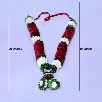 Jaimala, Varmala Garland for Bride and Groom - Set of 2 Indian wedding punjabi Wedding ,Indian Garlands, Wedding Ceremony Garlands, Garlands