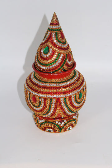 Artificial Nariyal, Mangal Kalash set, wedding nariyal kalasPuja Kalash,  house warming Kalash, Gujarati wedding items, baby shower, nariyal