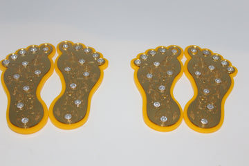 plastic Laxmi charan, Lakshmi pagh, Lakshmi feet for Diwali puja, Diwali Decoration , Hindu Festival, Laxmi & Diwali Puja/ pagala for pooja