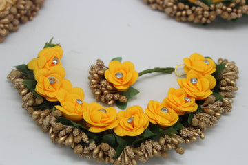 Rose Gajra, Hair Accessory, Veni Flower Jewelry, Wedding Jewellery For Bride, Classical Dance Jewelry, Bharatanatyam, Kuchipudi guajira