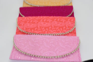Indian clutch purse, Gift Bag, Diwali gift, Return Gift Packing, Marriage gift, Baby-shower gifts, gold return gifts, ladies purse