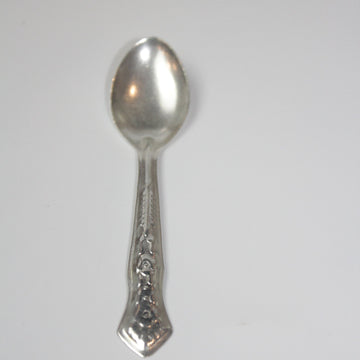 German Silver bell, silver spoon for baby food, silver gift for pooja, Indian return gift, Navratri return gift, Diwali favor, small silver
