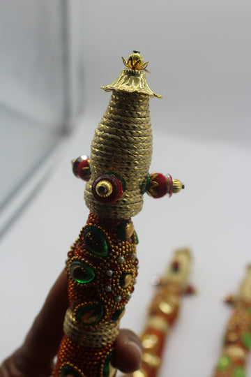 Pithi Saliya, Pithi Saliya, Pithi Haldi Sticks For Gujarati Wedding, Indian Hindu Wedding, Haldi Ceremony, Gujrati Wedding Shadi