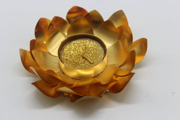 Lotus Finish Diya Indian Craft Diya For Puja Pooja Gift Diwali Home Decorations Mandir Temple Indian Traditional Deepawali Return Gifts Puja