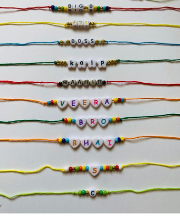 Personalized name Rakhi for Rakshabandhan, name rakhi, rakhi for kids, brother rakhi, rakhi for bhaiya ,rakhi,Rakhi ,Custom Name Rakhi