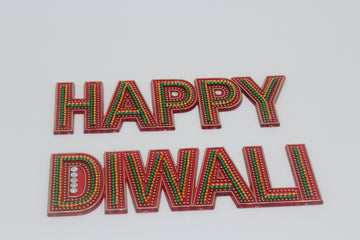 Acrylic Happy Diwali sticker for door and wall, Diwali decoration, Hindu New Year decor, Deepawali decor, Happy Diwali banner, Diwali favor