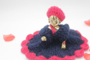 Baby Krishna dress, beautiful handmade Krishna clothes, Gopal dress, bal gopal poshak, Krishna vaga , multicolor dress