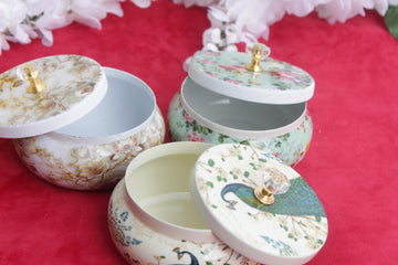 Peacock Decorative Bowls | Return Gift Ideas | Elegant Party Favors | Wedding Favors | Best Gifts | Return Gifts | Gift | Party Favors | jar