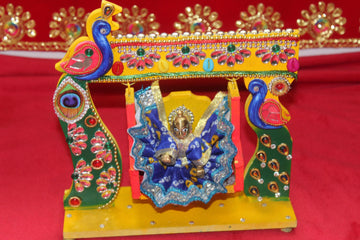 Swing for lord krishna./Jhula for laddoo gopal/ baby Krishna paranu/ swing for Krishna/ Janmastmi Krishna swing/ Ganesha decorations